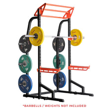 Load image into Gallery viewer, Sunny Health &amp; Fitness Power Zone Half Rack Heavy Duty Performance Power Cage With 1000 Lb Weight Capacity