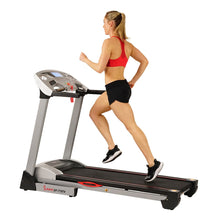 Load image into Gallery viewer, Sunny Health &amp; Fitness Performance Treadmill, High Weight Capacity W/ 15 Levels Of Auto Incline, Mp3 And Body Fat Function