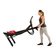 Load image into Gallery viewer, Sunny Health &amp; Fitness Cardio Trainer Manual Treadmill W/ Adjustable Incline, 300+ Lb Capacity