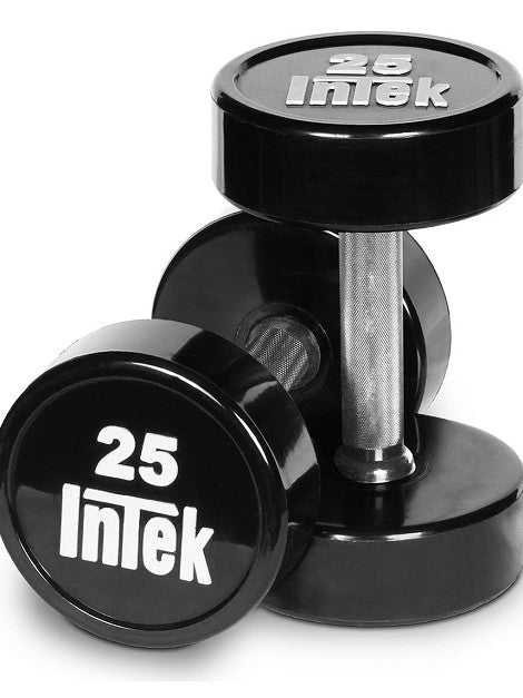 Intek Strength Bravo Series Solid Urethane Dumbbells